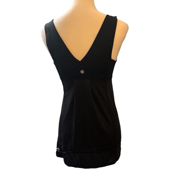 Lululemon Cinch It Up Tank Top, Black, Women's Size 6 - Picture 4 of 6